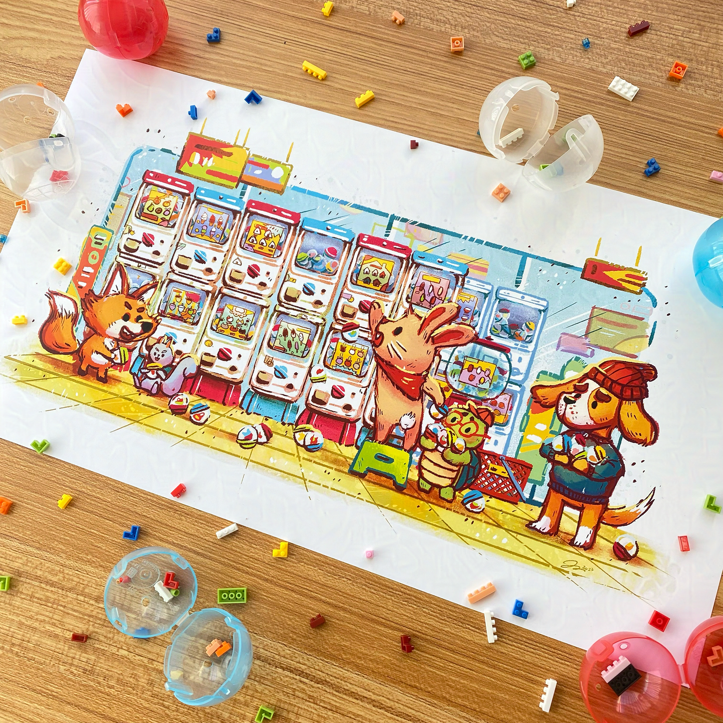 Capsule Collectors Art Print