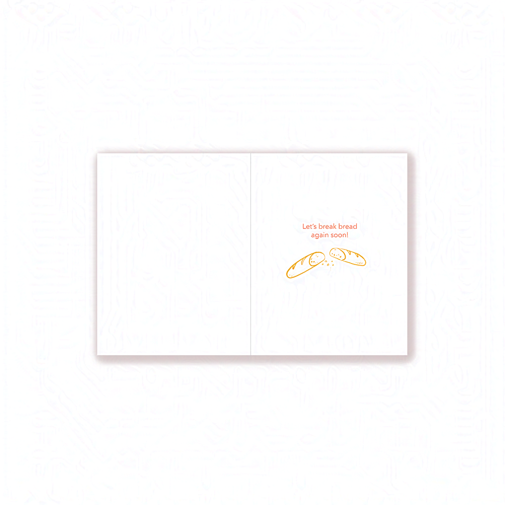 'Don't You Baguette About Me' Card