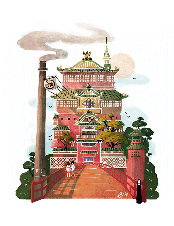 The Bathhouse Print