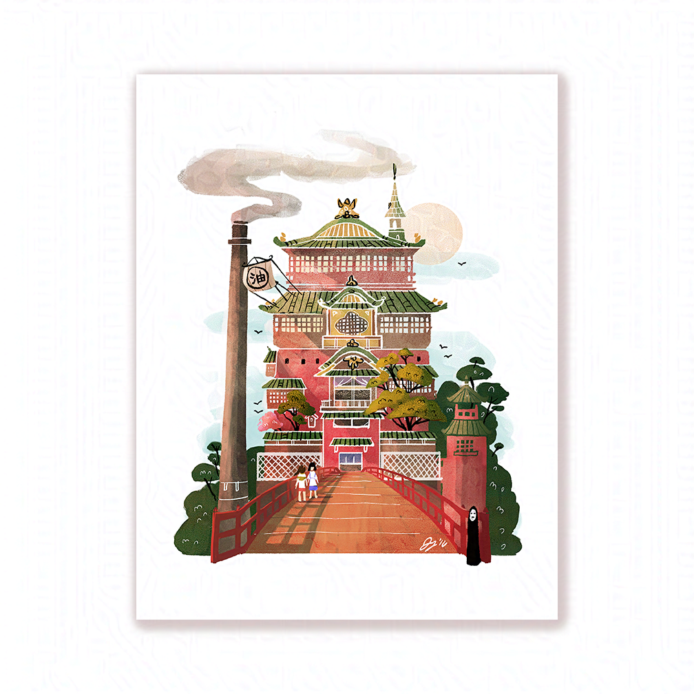 The Bathhouse Print
