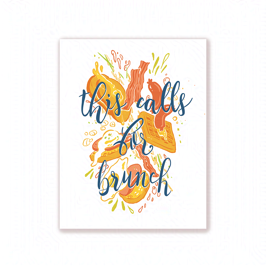 'This Calls for Brunch!' Card