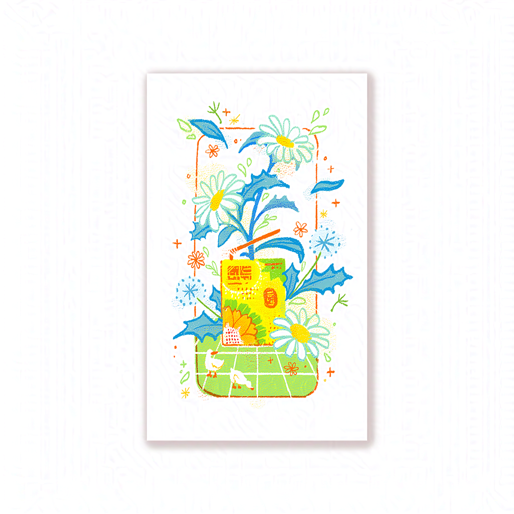 Nostalgic Drink Art Print Set