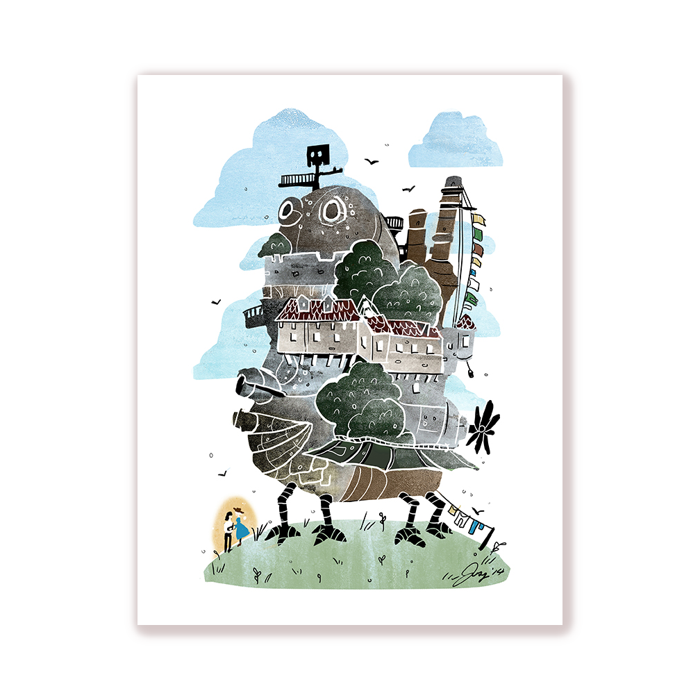 Moving Castle Print