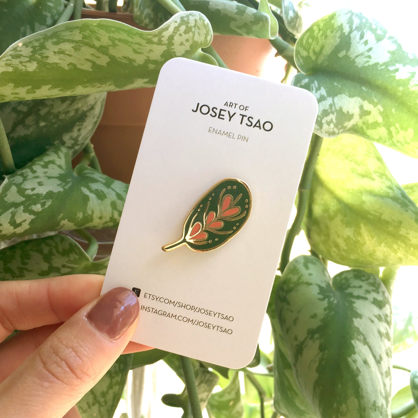 Prayer Plant Pin