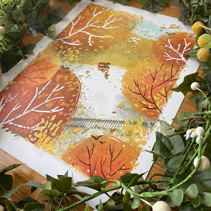 Golden Afternoon Print