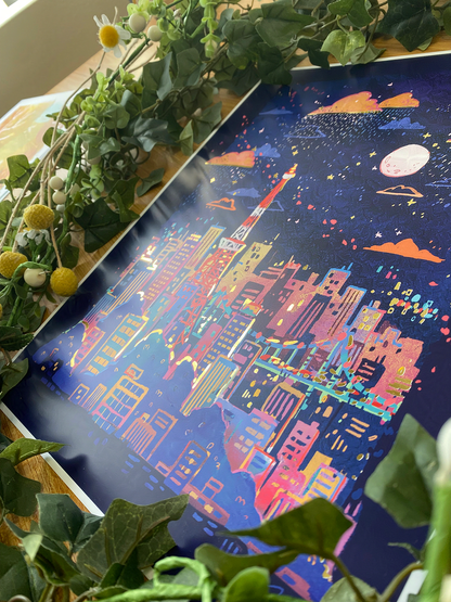 Tokyo Nights Print