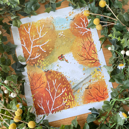 Golden Afternoon Print