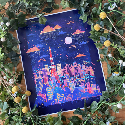 Tokyo Nights Print