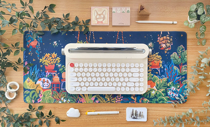 Happy Houseplant Desk Mat