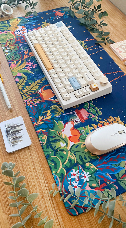 Happy Houseplant Desk Mat