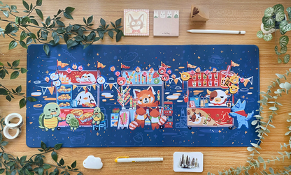 Night Market Desk Mat