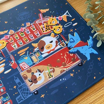 Night Market Desk Mat