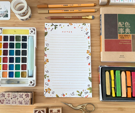 Cozy Ginkgo Notepad