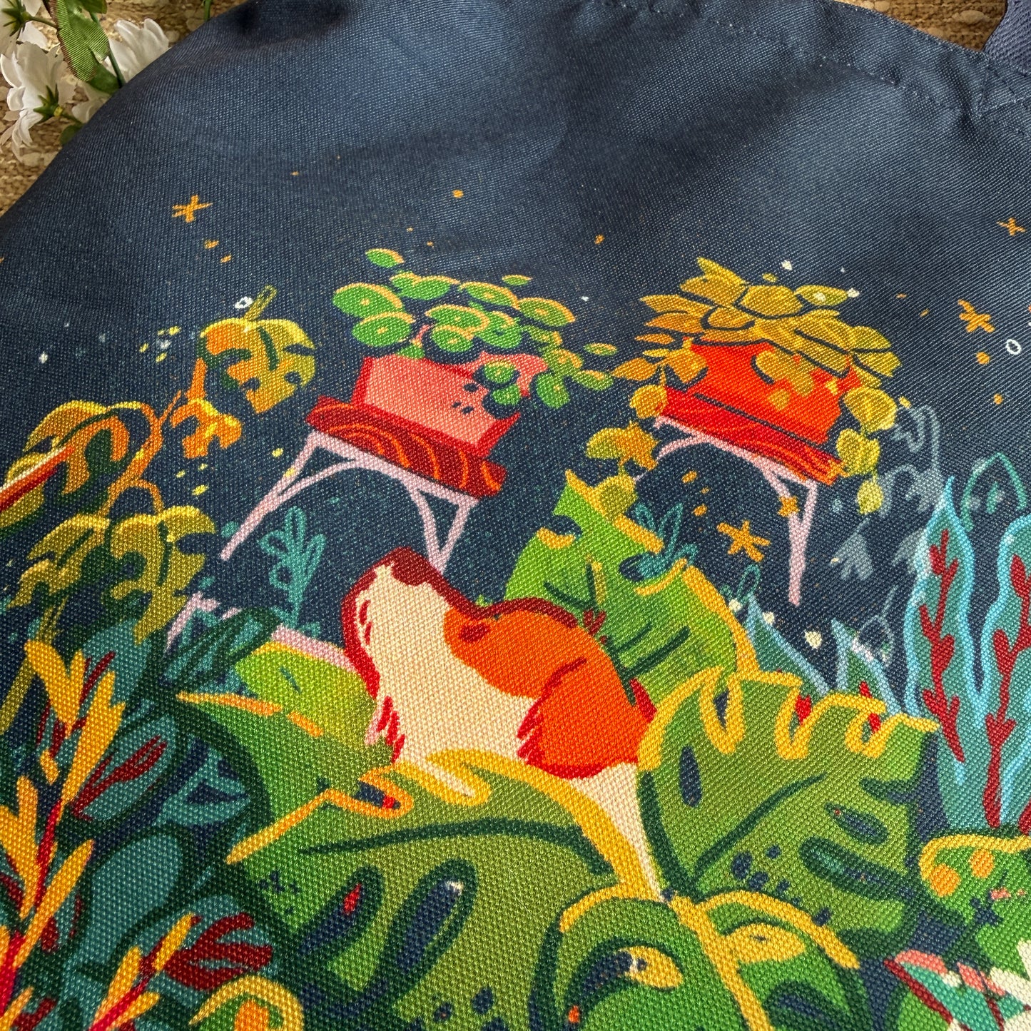 Happy Houseplant Tote Bag