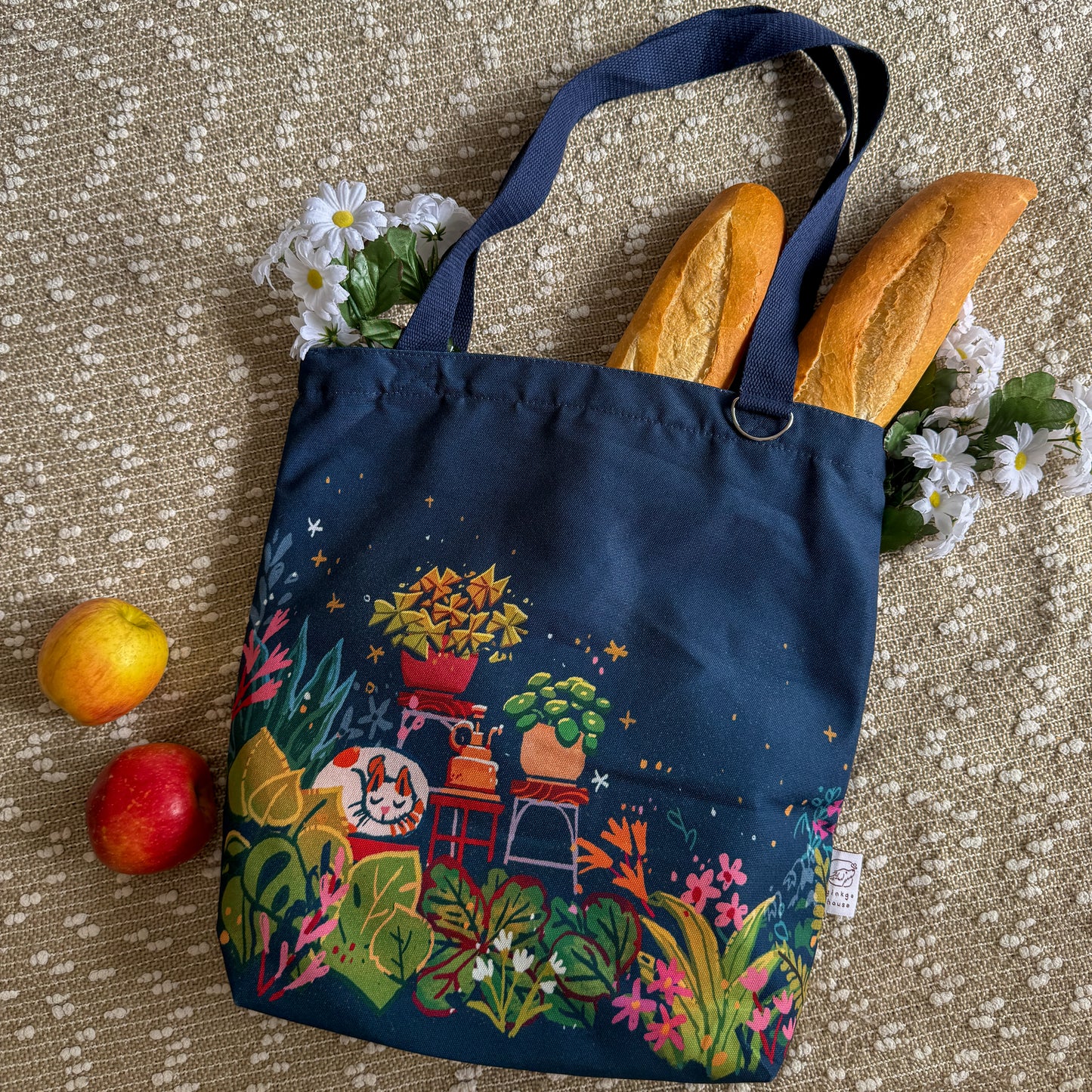 Happy Houseplant Tote Bag