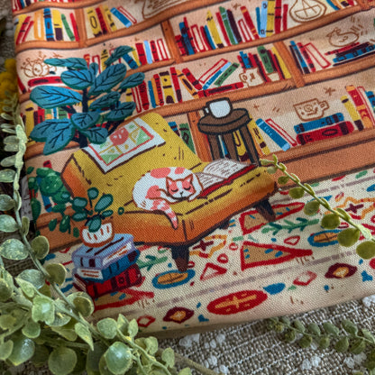 Book Nook Tote Bag