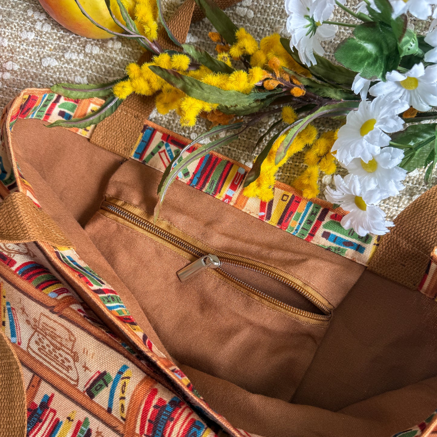 Book Nook Tote Bag