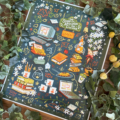 Shop Around the Corner Print