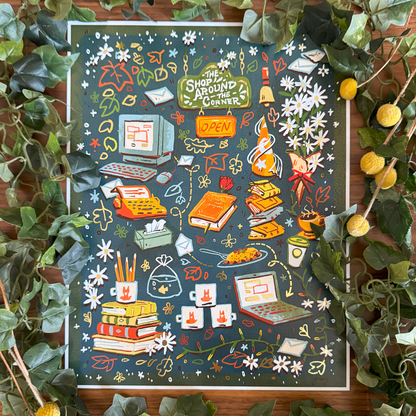Shop Around the Corner Print