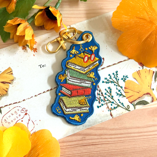 Cozy Reader Keychain