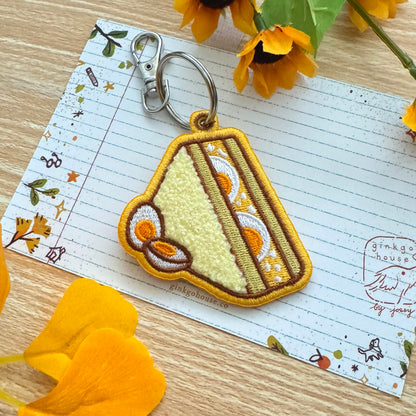 Egg Sando Keychain