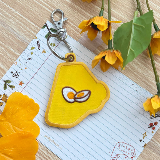 Egg Sando Keychain