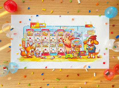 Capsule Collectors Art Print