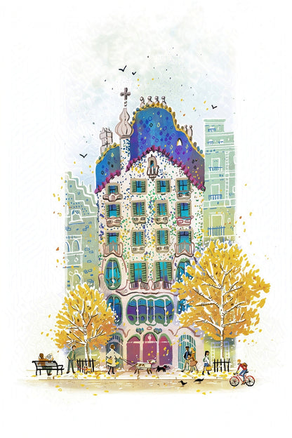 Casa Batlló Print
