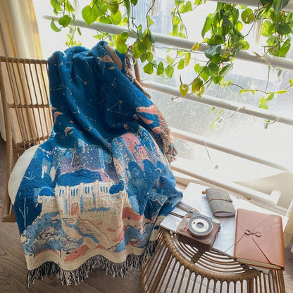 Star-struck Woven Throw Blanket
