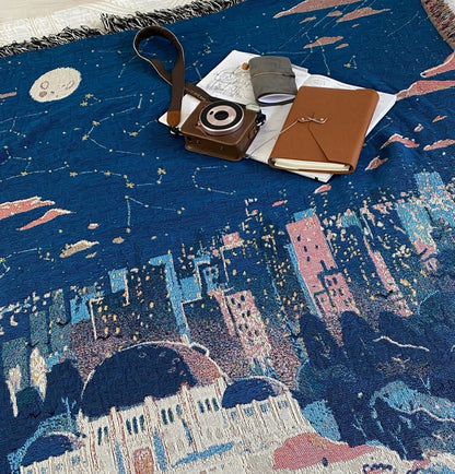 Star-struck Woven Throw Blanket