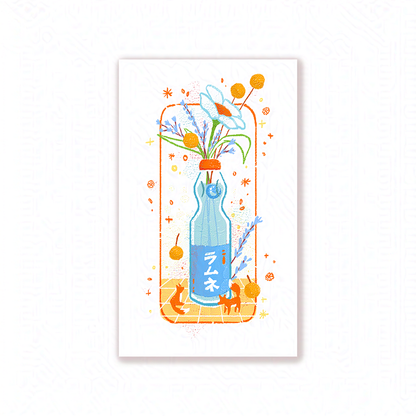Nostalgic Drink Art Print Set