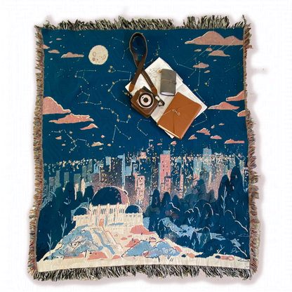 Star-struck Woven Throw Blanket