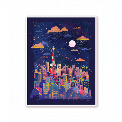 Tokyo Nights Print