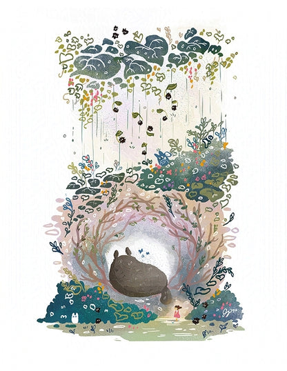 Sleeping Neighbor Print