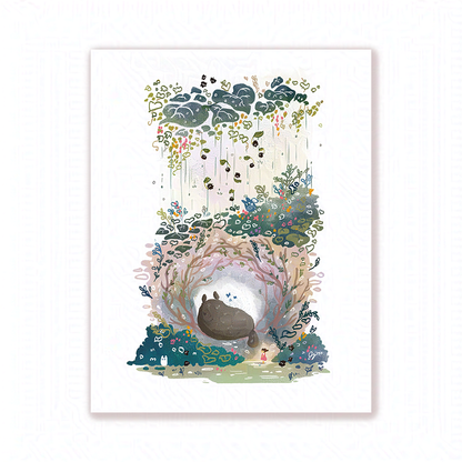 Sleeping Neighbor Print