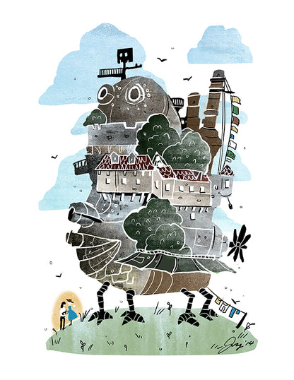 Moving Castle Print